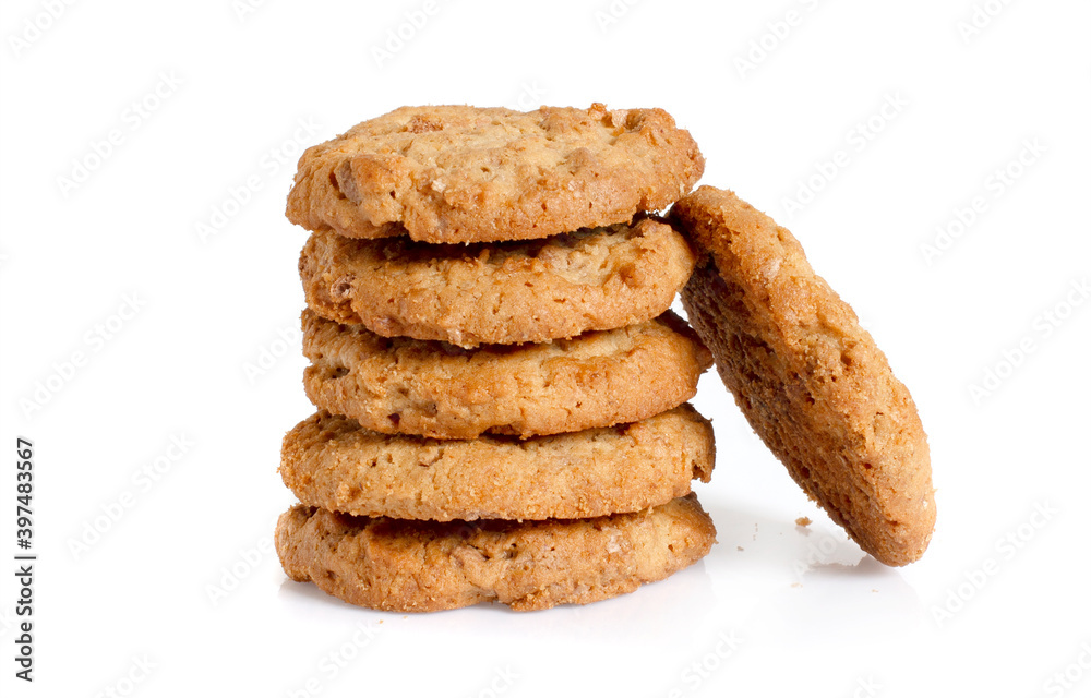 Cookies isolated on a white background Cookies isolated on a white background