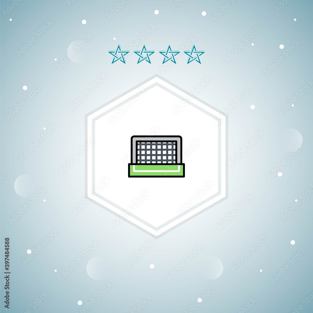 goal vector icons modern