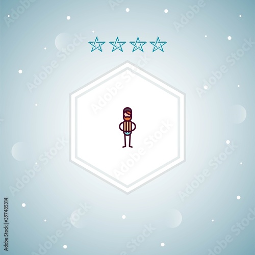 indie vector icons modern