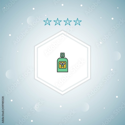 insect repellent vector icons modern