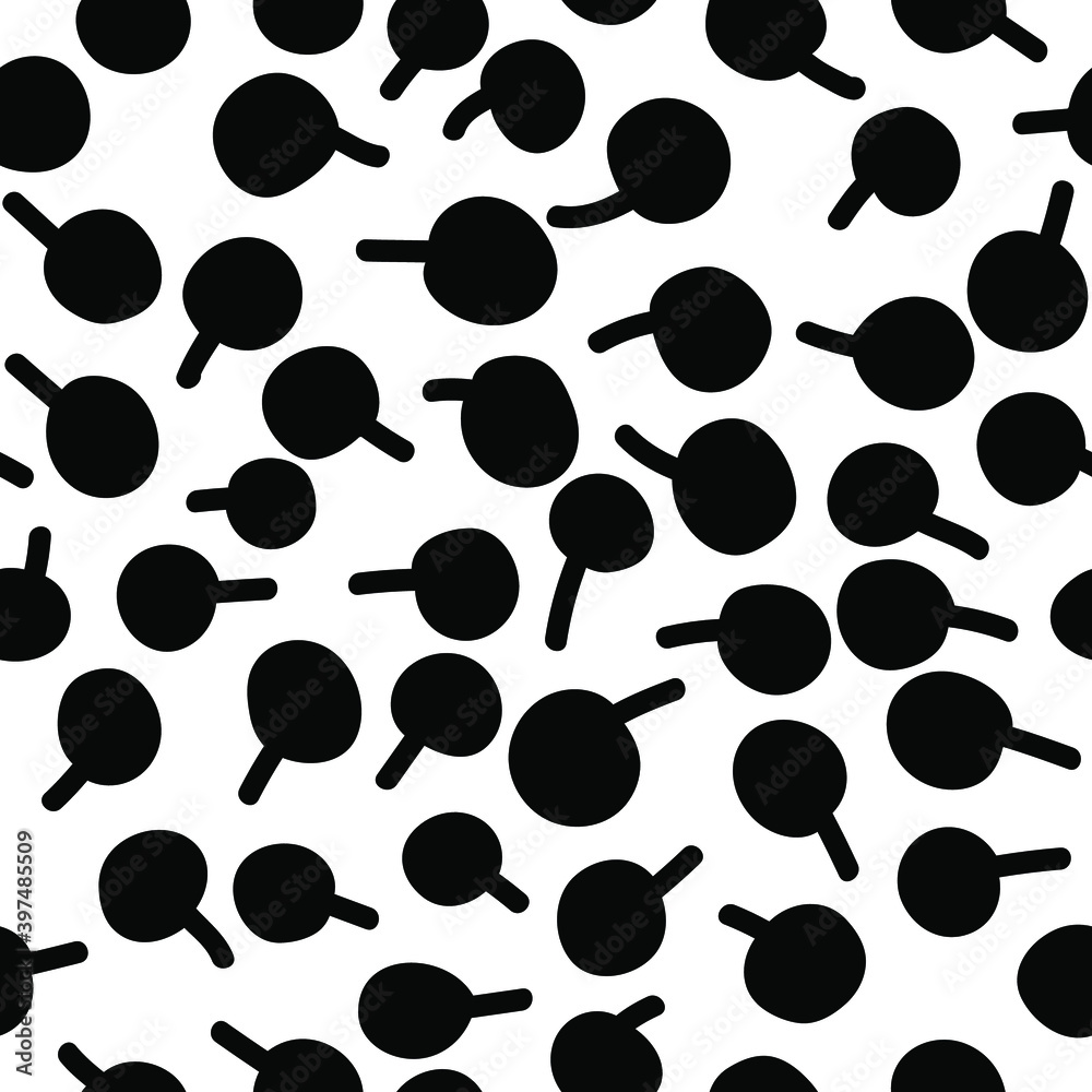 Seamless backdrop with hand drawn chaotic circle shapes Seamless backdrop with hand drawn chaotic circle shapes