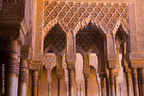 Alhambra, UNESCO World Heritage Site. Granada City. Andalusia, Southern Spain Europe