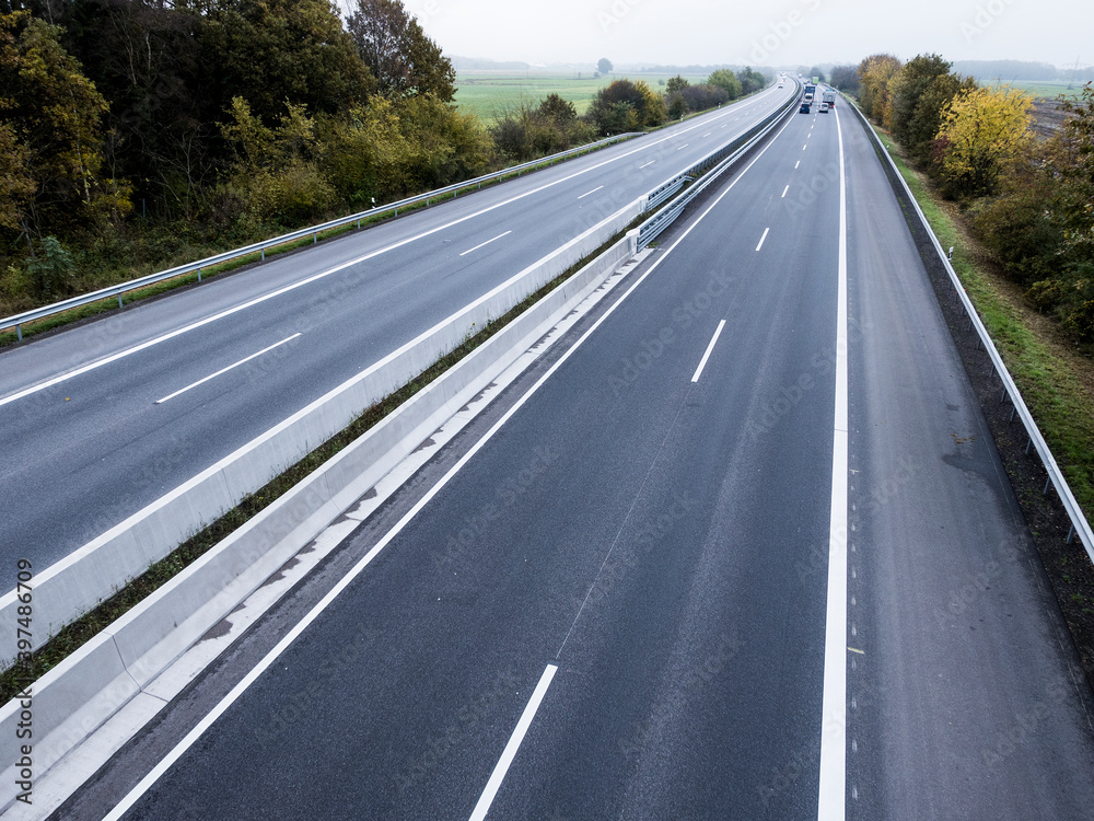 Naklejka premium Autobahn