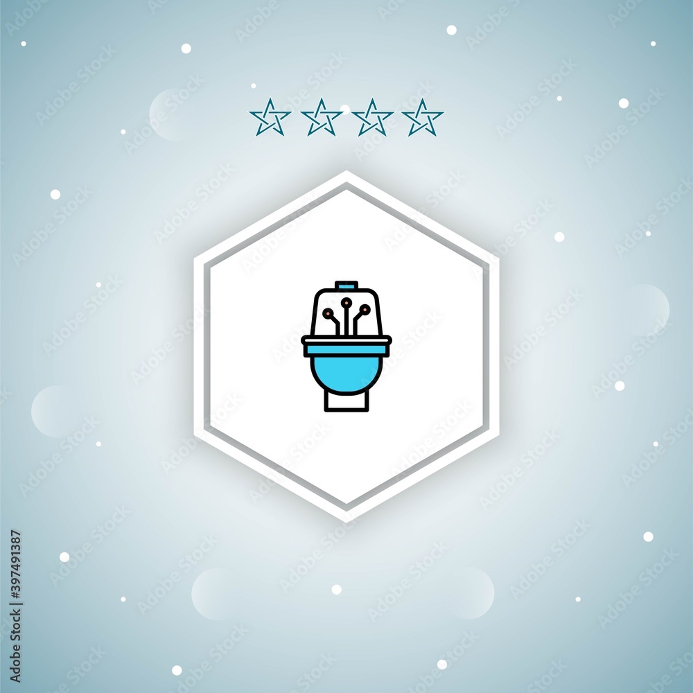 toilet vector icons modern toilet vector icons modern