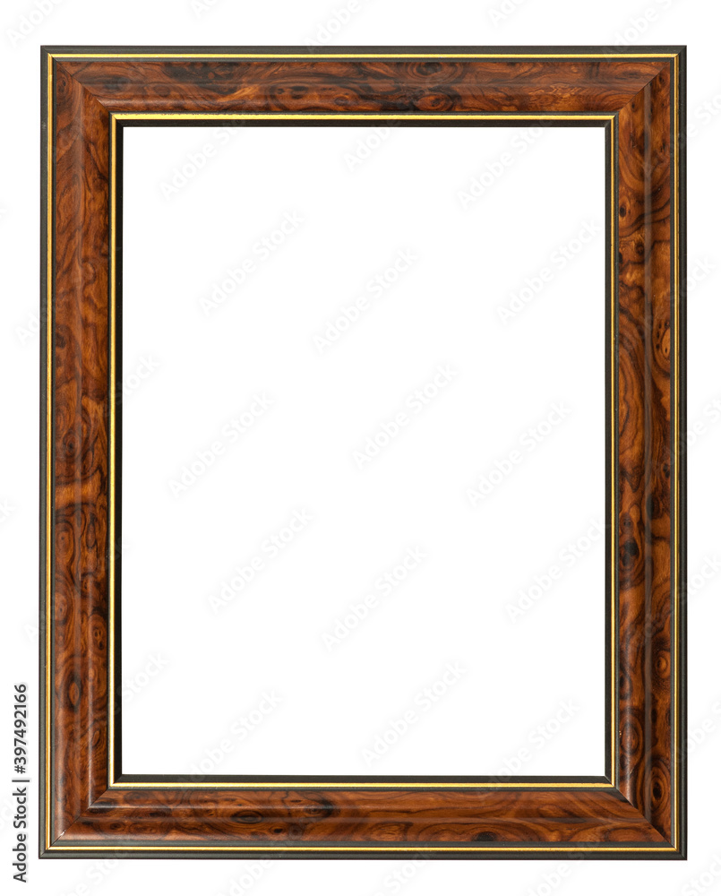 Wooden frame with clipping path. Wooden frame with clipping path.