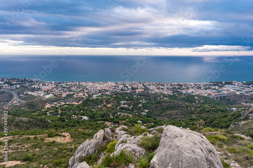 Vistas desde montaña