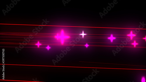 Glowing Multi color Stars, colored Backdrop illustration background for your web design, banners, titles and texts.