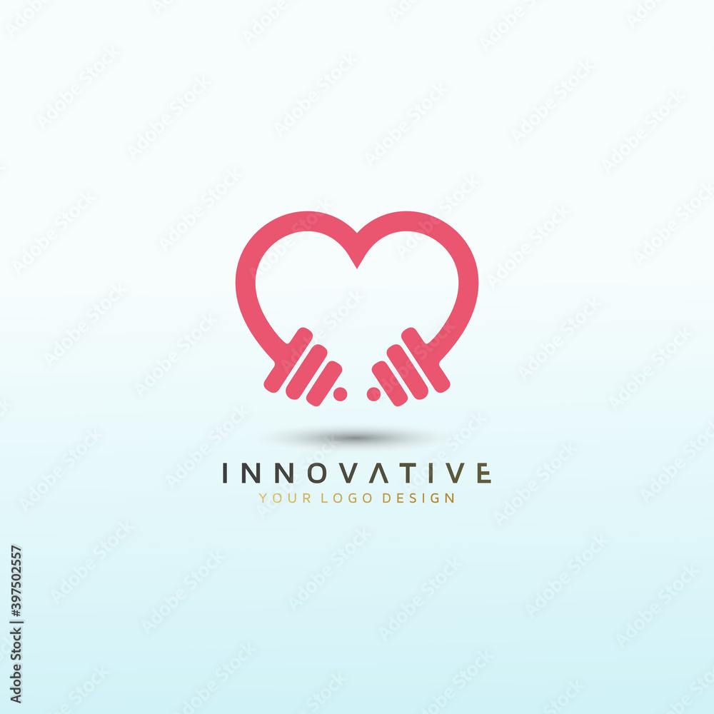 Dumbbell with love icon, Fitness Logo Images, Stock Photos & Vectors Dumbbell with love icon, Fitness Logo Images, Stock Photos & Vectors