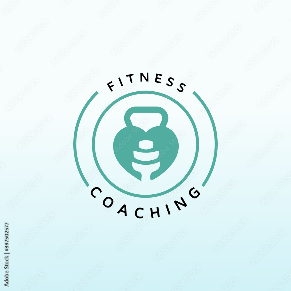 Love icon with fitness dumbbell image inside a circle, Fitness Logo Images, Stock Photos & Vectors Love icon with fitness dumbbell image inside a circle, Fitness Logo Images, Stock Photos & Vectors