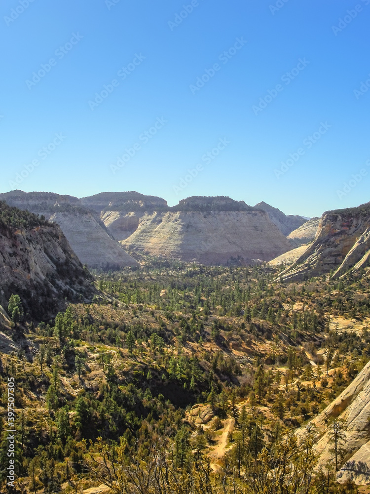 Late autumn in Zion Canyon