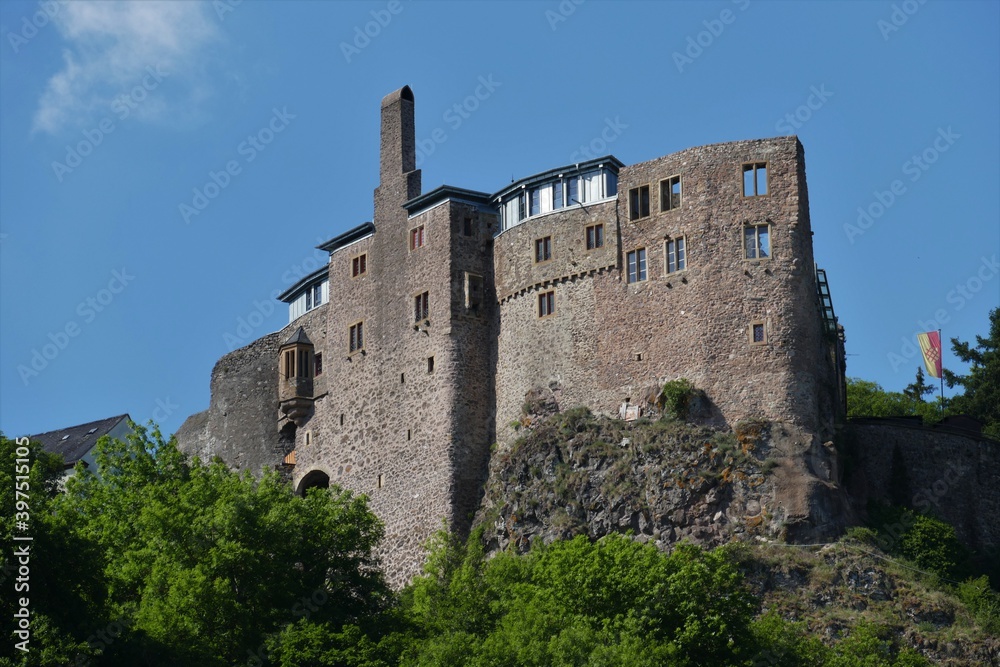 Schloss Oberstein in Idar-Oberstein / Hunsrück Schloss Oberstein in Idar-Oberstein / Hunsrück