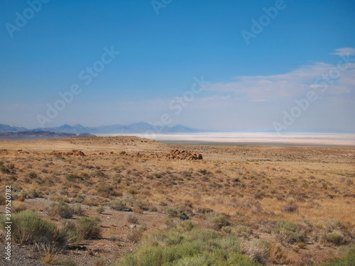 Great Salt Lake Desert Nevada Utah Border