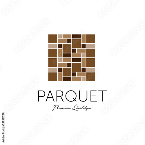 floor parquet wood minimalist flooring vinyl hardwood logo design