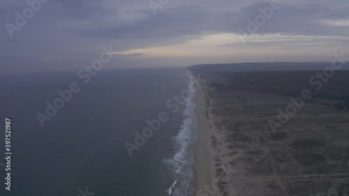 Aerial, Bulgarian Beach At The Black Sea photo