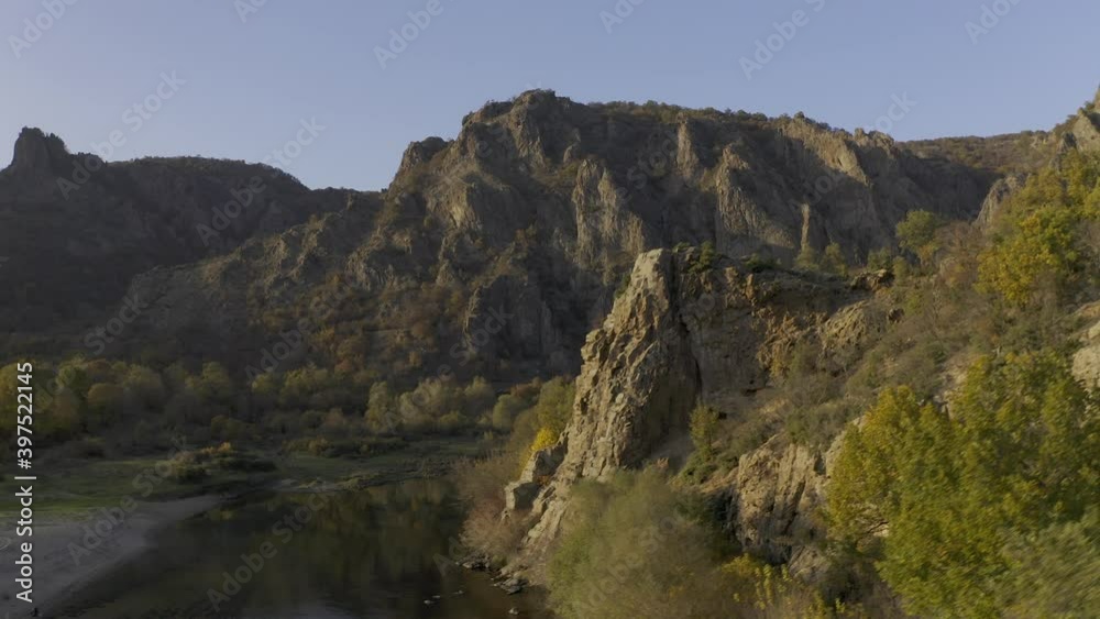 Aerial, Meander Of The Arda River, Bulgaria Aerial, Meander Of The Arda River, Bulgaria