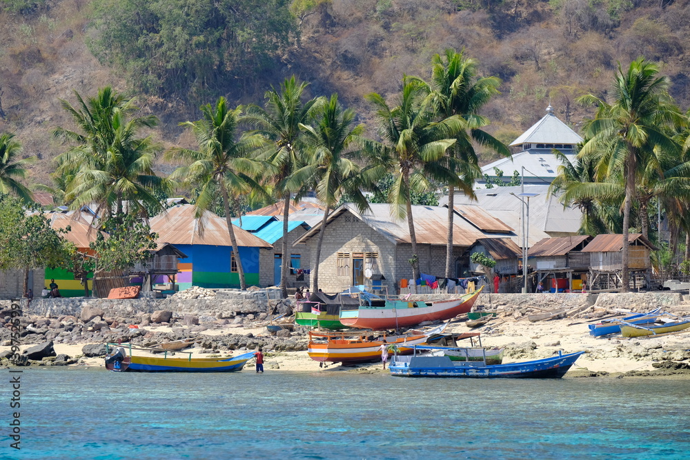 Indonesia Alor - Wonderful Coastline fishing village