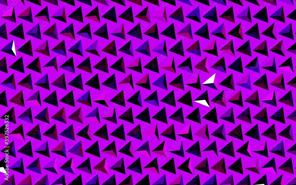 Dark Purple vector layout with lines, triangles. Dark Purple vector layout with lines, triangles.