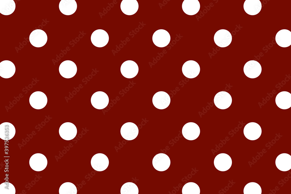 White polka dot with colorful background White polka dot with colorful background