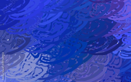 Light BLUE vector backdrop with polygonal shapes.