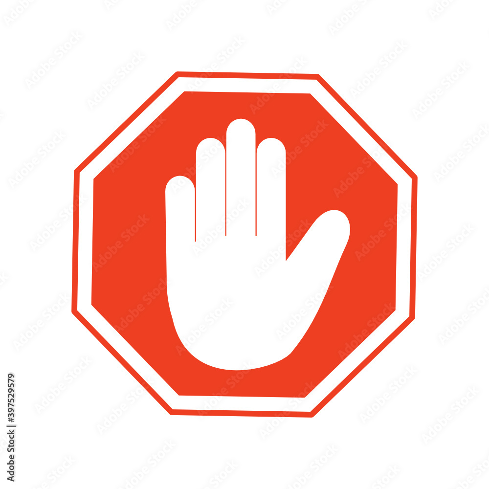 No entry sign isolate on white background. No entry sign isolate on white background.