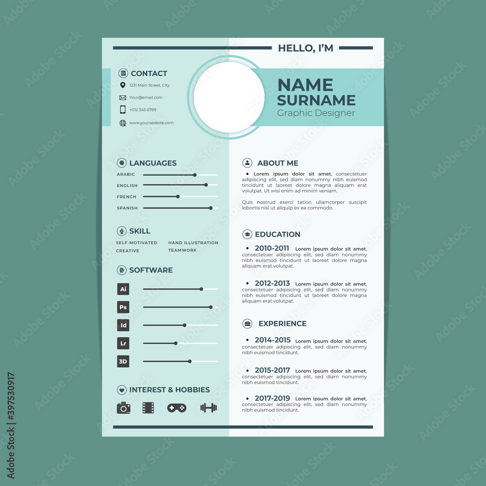 cv template