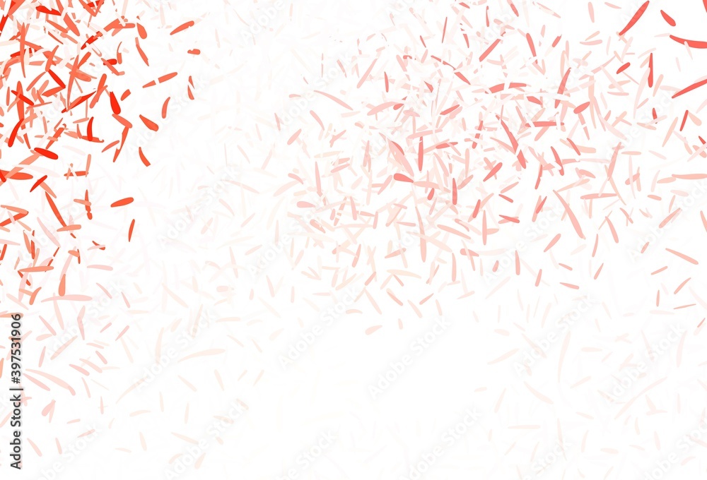 Light Red vector layout with flat lines. Light Red vector layout with flat lines.