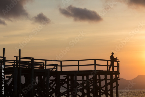 Sunrise on the beach