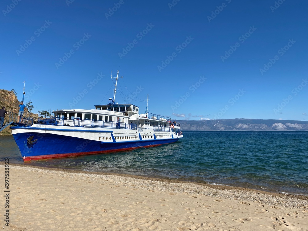 boat on the sea