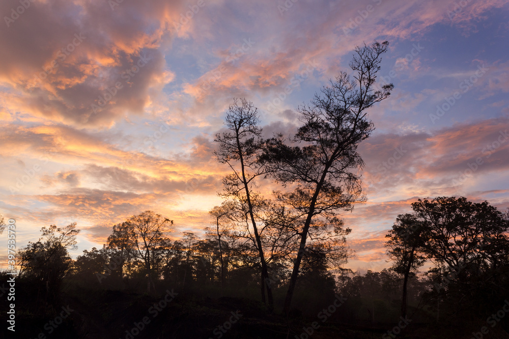 Fototapeta premium Sunrise over the mountains