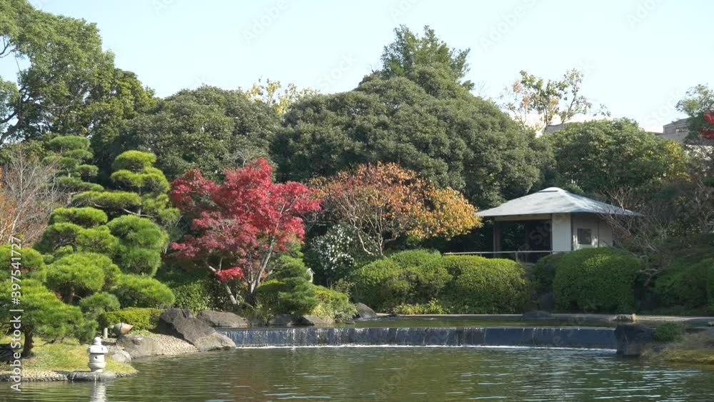 行船公園　平成庭園　紅葉
