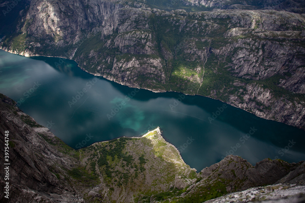 Norwegian fjords, view from above, Norwegian nature
Norwegian fjords, view from above, Norwegian nature