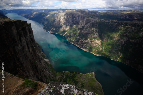  Norwegian fjords, view from above, Norwegian nature