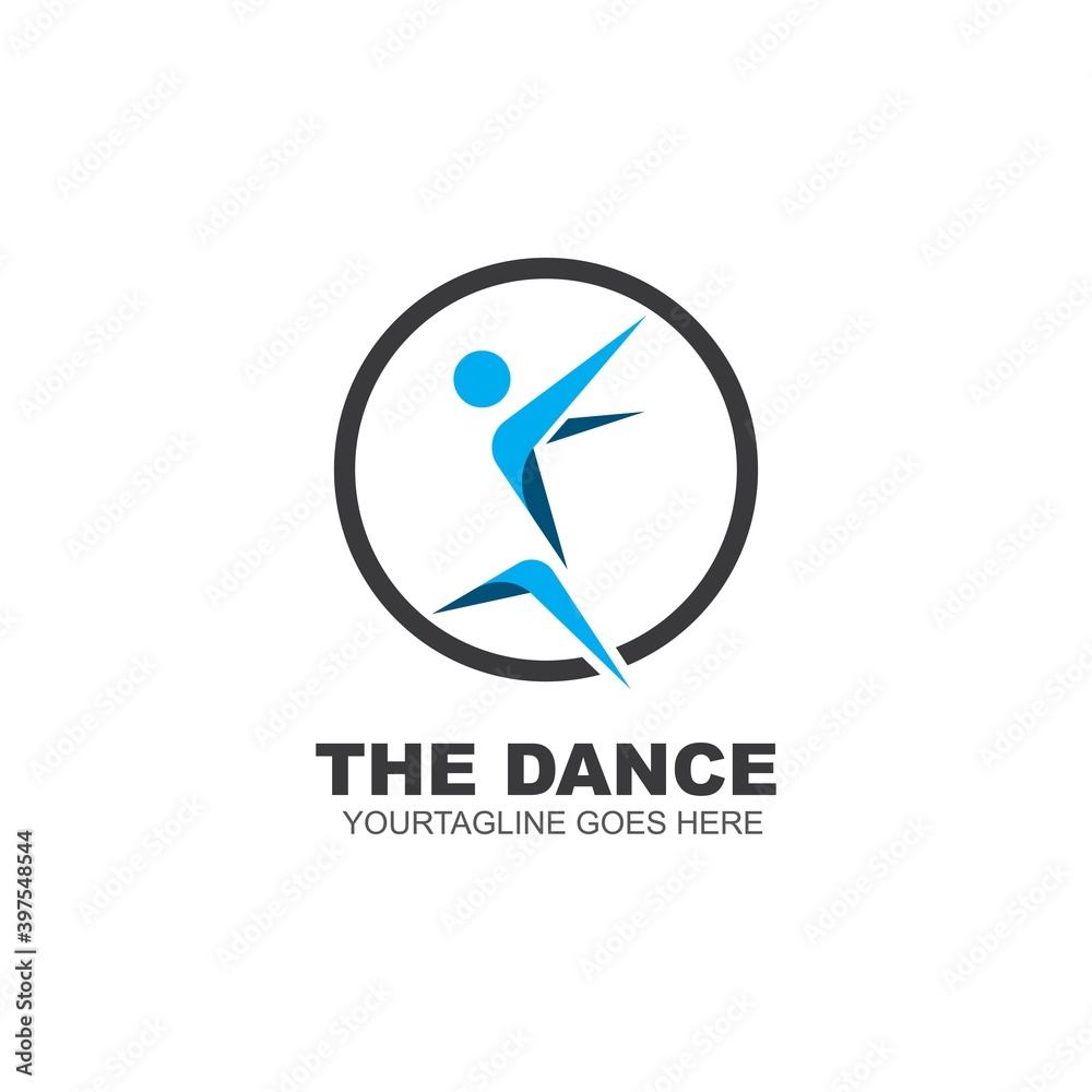 dance icon vector illustration design template dance icon vector illustration design template