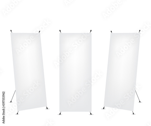 Roll up x-stand banner