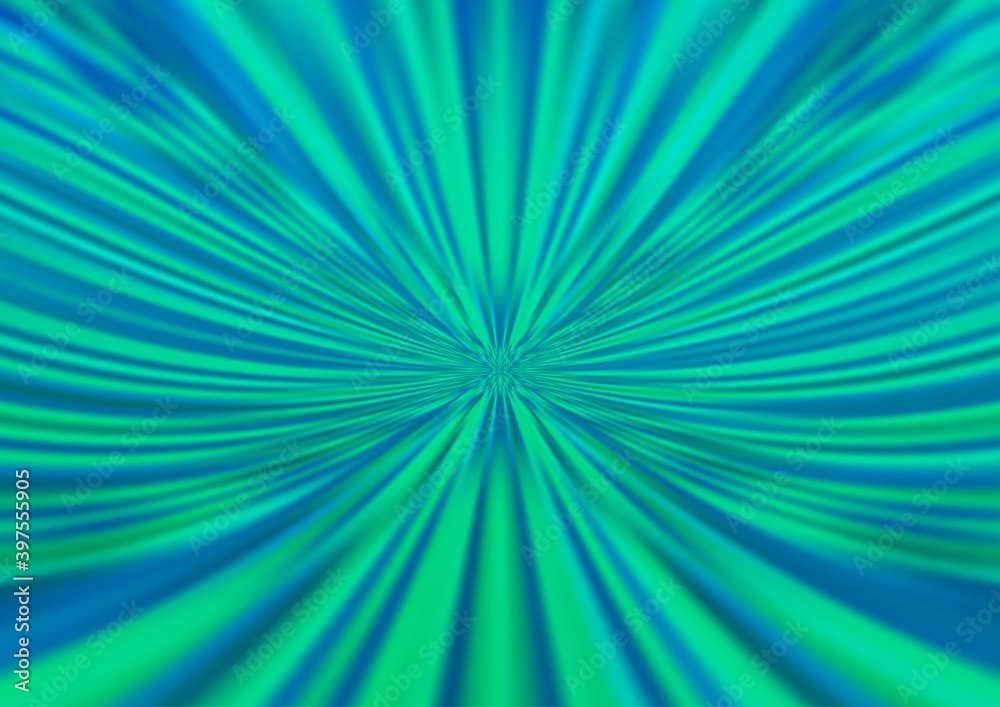 Fototapeta premium Light BLUE vector blurred bright background.