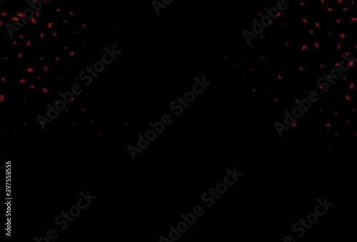 Dark Red vector sketch background.