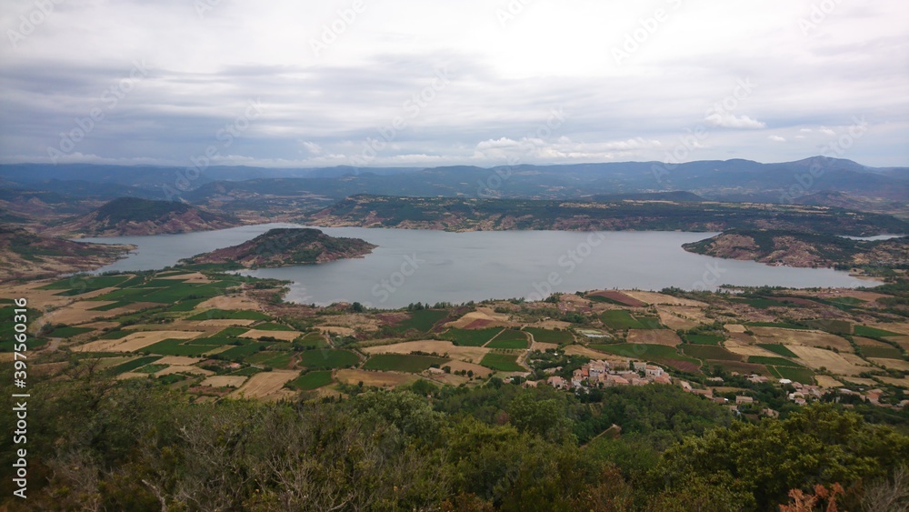 Salagou lake