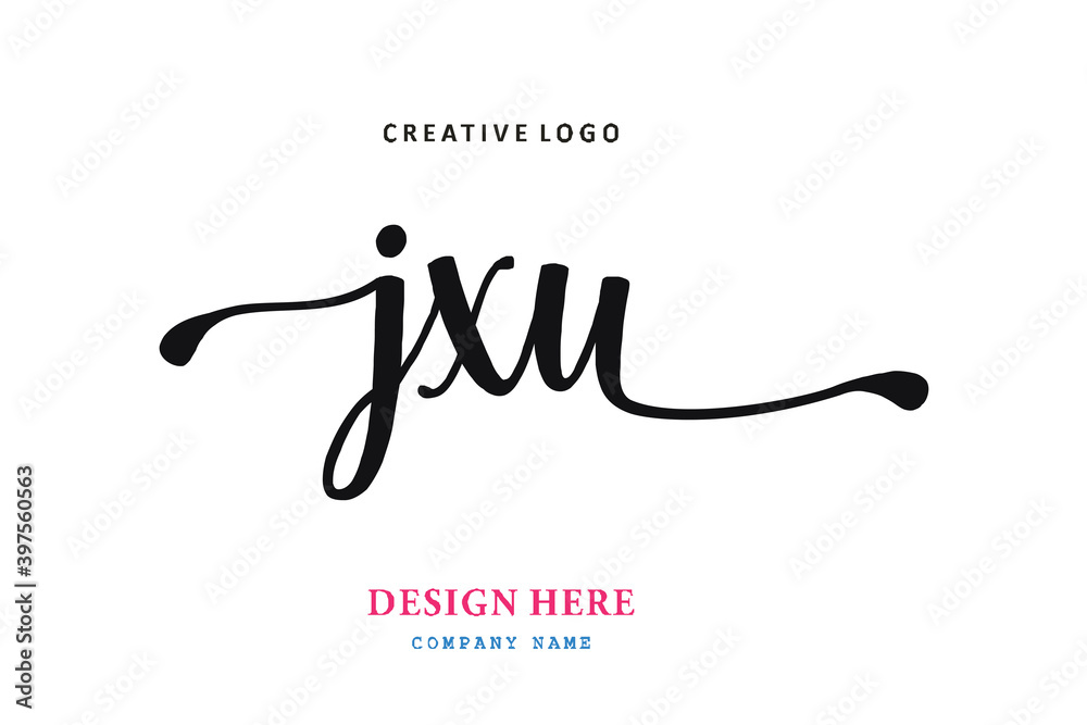 JXU lettering logo is simple, easy to understand and authoritative JXU lettering logo is simple, easy to understand and authoritative