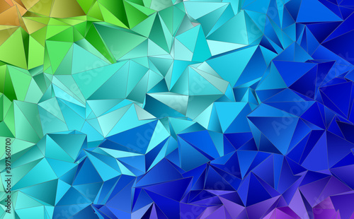3d Triangles, abstract background. Design wallpaper.