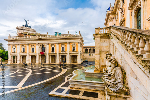 Capitoline Hill view  in Rome photo