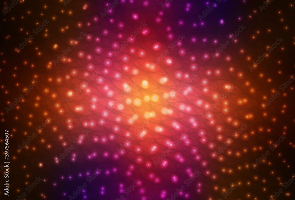 Dark Pink, Red vector texture with disks. Dark Pink, Red vector texture with disks.