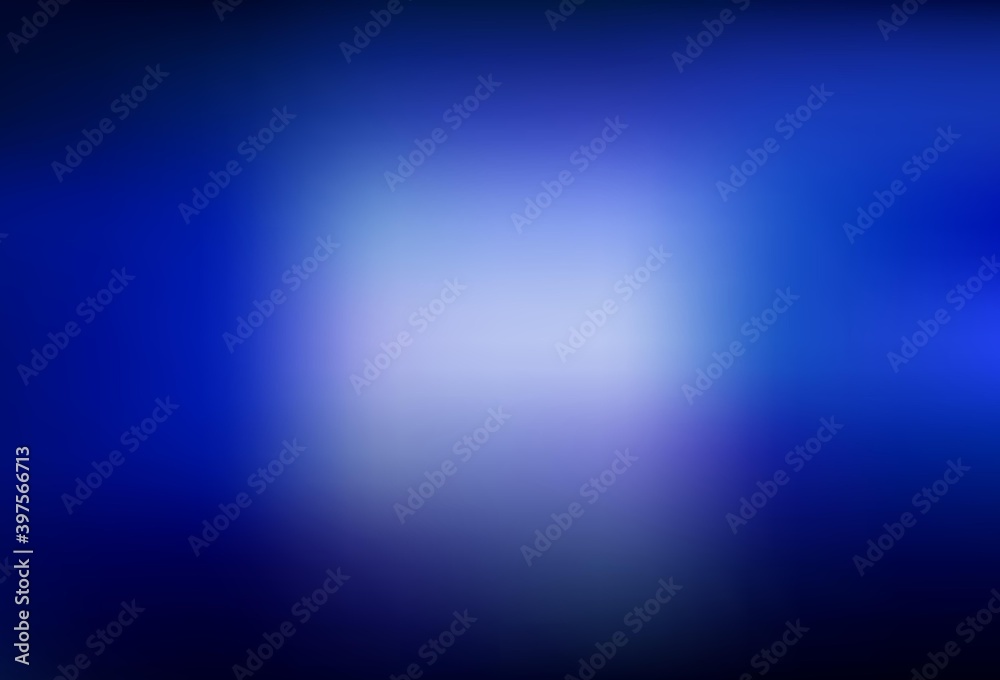 Dark BLUE vector layout with cosmic stars. Dark BLUE vector layout with cosmic stars.