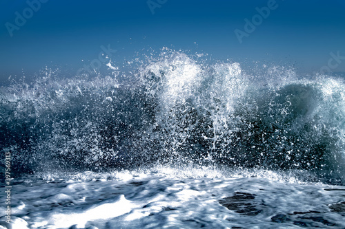 Beautiful ocean wave, great design for any purposes. © Yana