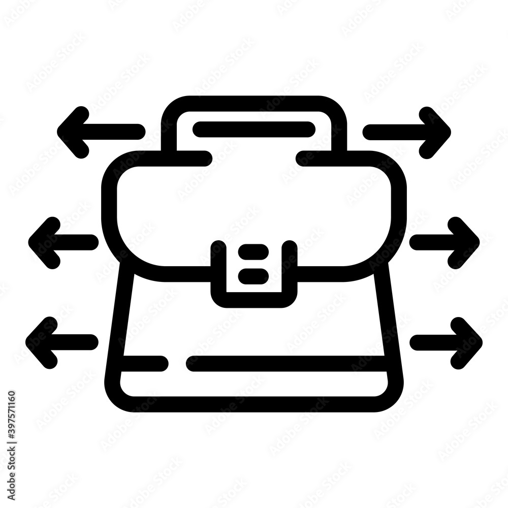 Manager opportunity icon. Outline manager opportunity vector icon for web design isolated on white background Manager opportunity icon. Outline manager opportunity vector icon for web design isolated on white background