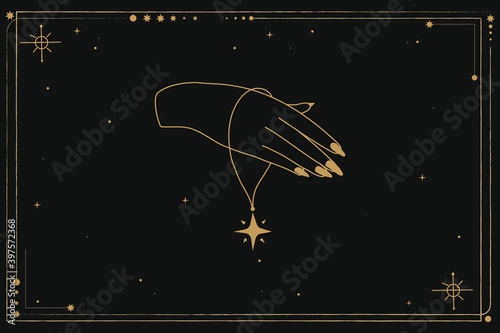 Frame Occultism hand