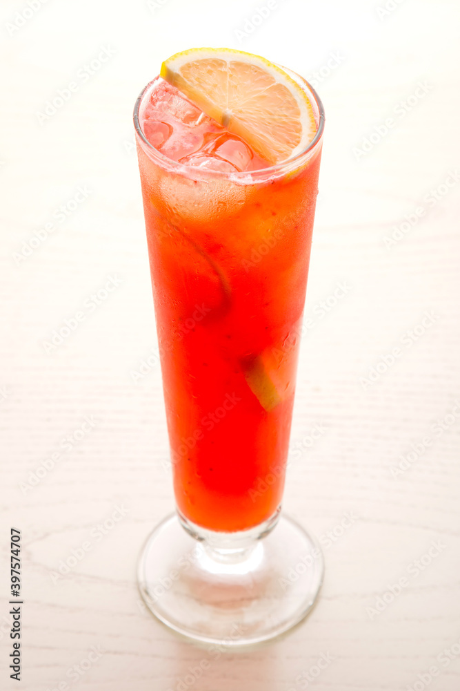 custom made wallpaper toronto digitalred cocktail with lemon and ice