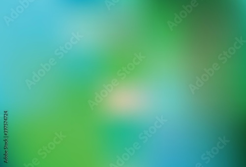 Light Blue, Green vector colorful abstract texture.
