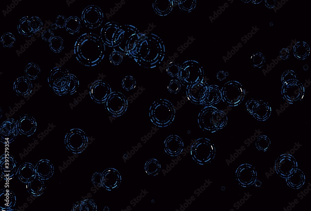 Light BLUE vector backdrop with dots. Light BLUE vector backdrop with dots.