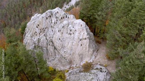 Aerial At The Thracian Cult Complex “Orlovi Skali”, Bulgaria photo