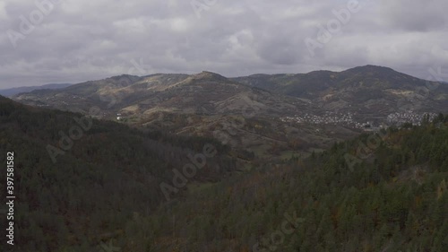 Aerial At The Thracian Cult Complex “Orlovi Skali”, Bulgaria photo